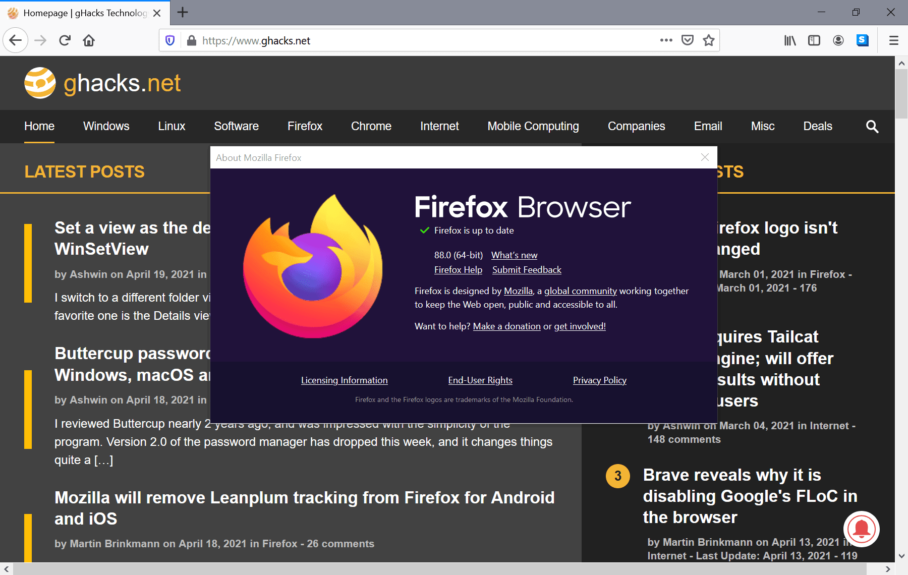 Thousands of Firefox users see data compromised in unusual circumstances