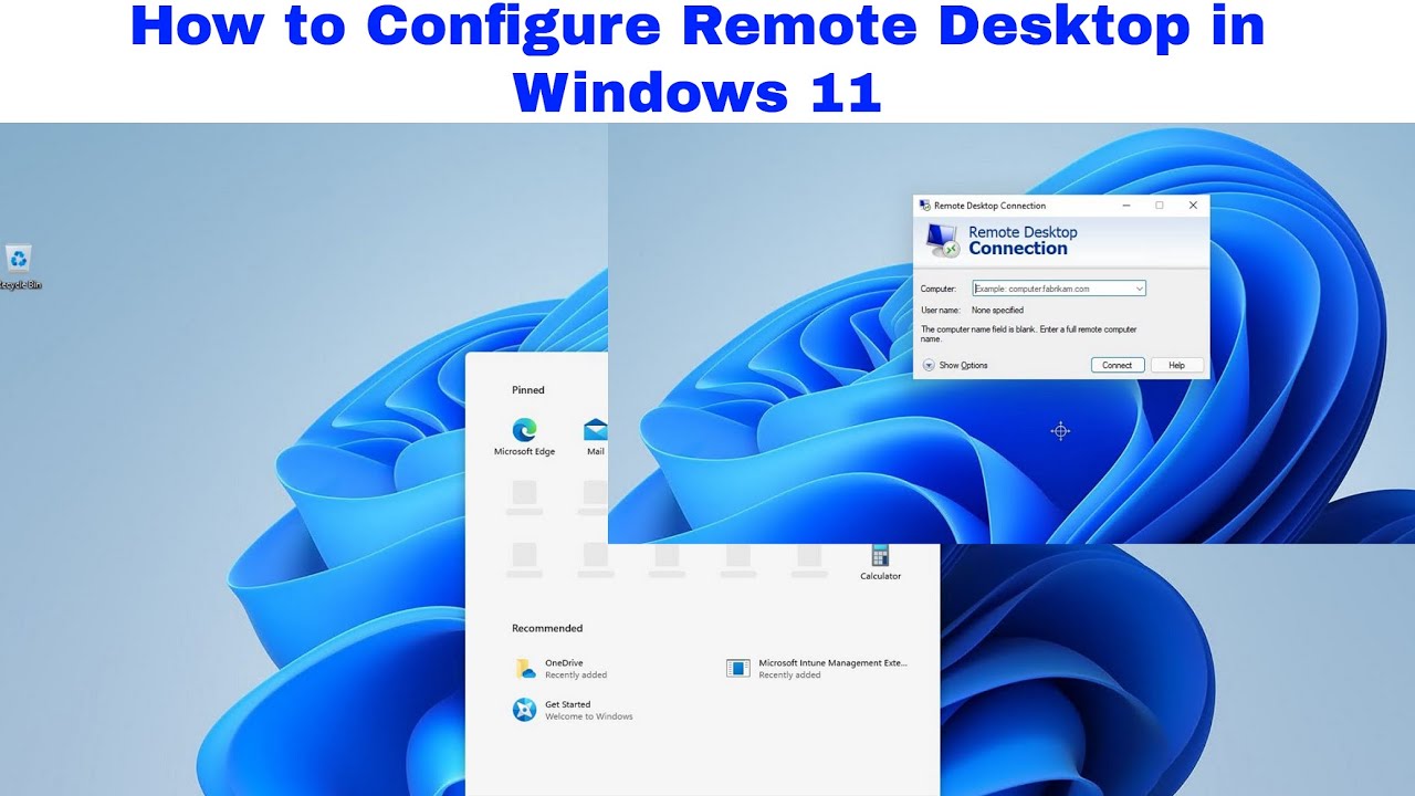 How to use Remote Desktop in Windows 11